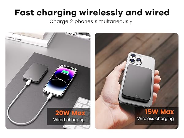Magnetic Wireless Portable Charger