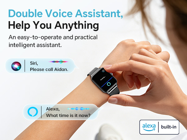 smart watch for iphone compatible for women and men
