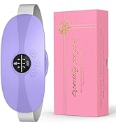 BAMCOO Portable Cordless Heating Pad, 5s Fast Heating, 3 Heat Levels and 3 Massage Modes, Menstru...