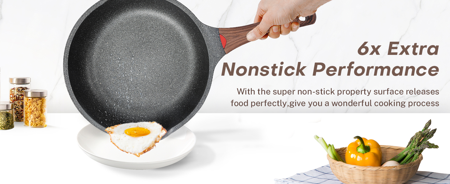 6x Extra Nonstick Performance