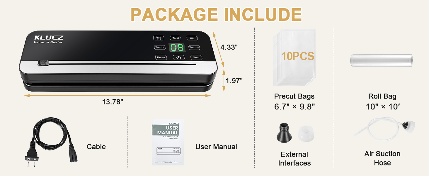 Food Vacuum Sealer Machine