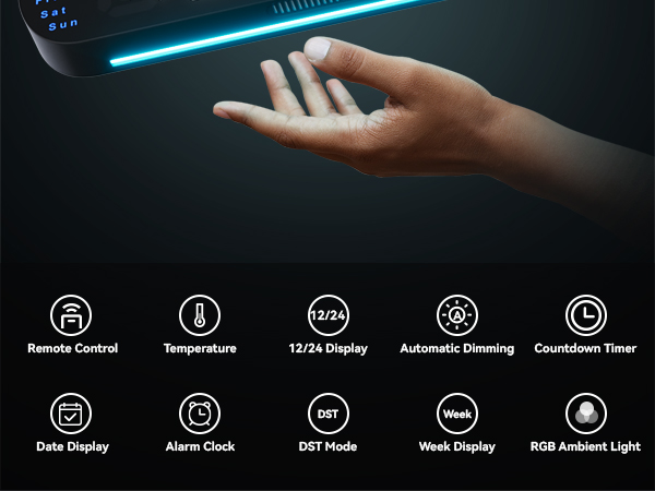 Digital Wall Clock