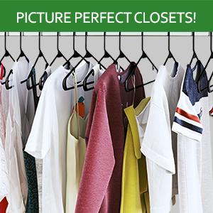 duty pack bulk cheap closet colored 20 40 60 laundry black blue pink beige white wide toddler hang