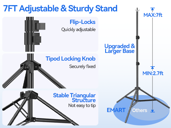 7FT Adjustable Stand