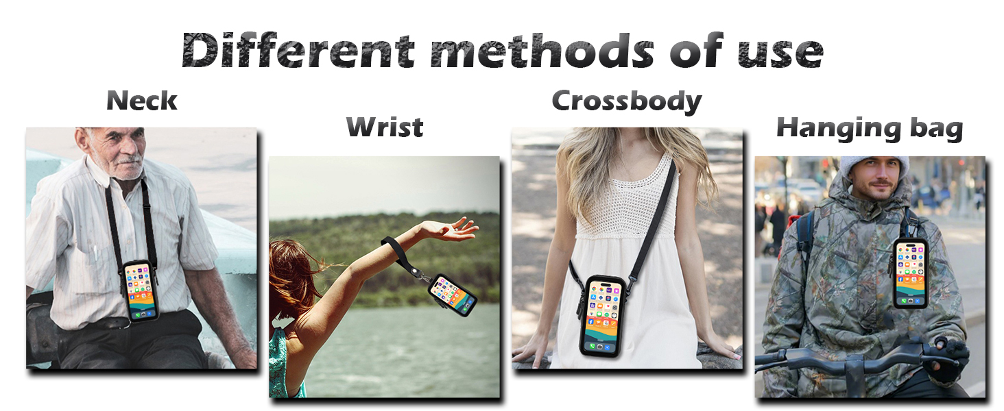 around the neck phone holder