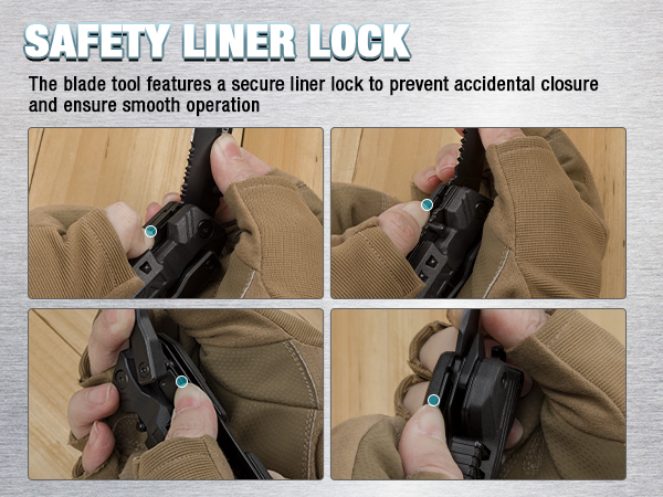 SAFETY LINER LOCK