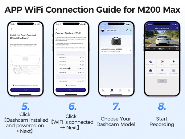 wifi dash cam
