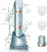 KAPHIO Bikini Trimmer for Women Pubic Hair (Parisian Blue)
