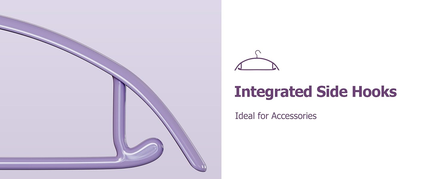 Integrated Side Hooks