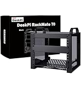 GeeekPi 4U Server Cabinet, 10 inch Mini Server Rack for Network, Servers, Audio, and Video Equipm...