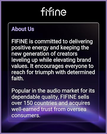 fifine microphone