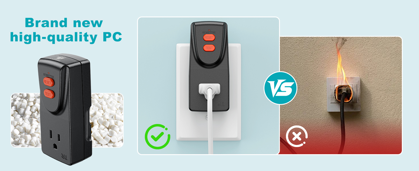 gfci replacement plug