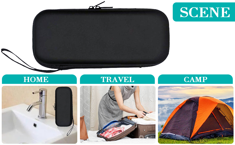 Ladies Razor Case Travel Shaver Box Shockproof Shaver Protector Case Trimmer Travel Case