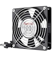 Wathai 120mm x 25mm AC Power Axial Cooling Fan 110V 120V Dual Ball for Electronic Equipment
