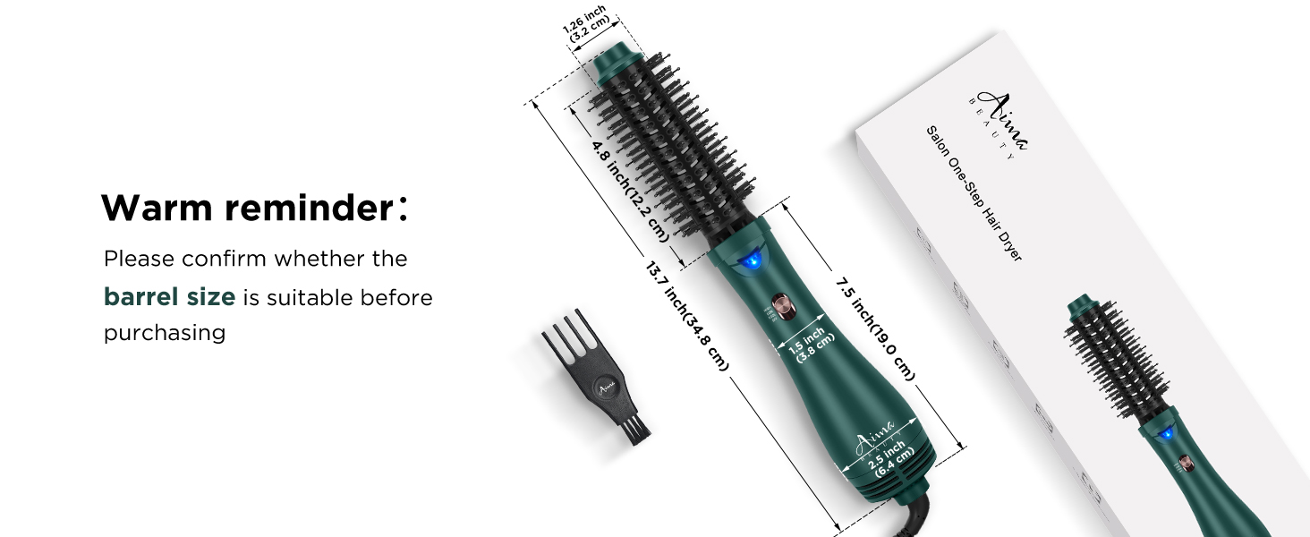 1.26 Inch Round Brush Blow Dryer