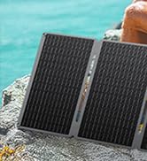 GrnOas.E Camping Solar Panels,40W Foldable Solar Panel Charger with USB-C,USB-A and DC Outputs fo..