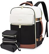 LOVEVOOK Travel Backpack for Women, TSA Carry On Backpack Flight Approved Luggage, 40L Water Resi...