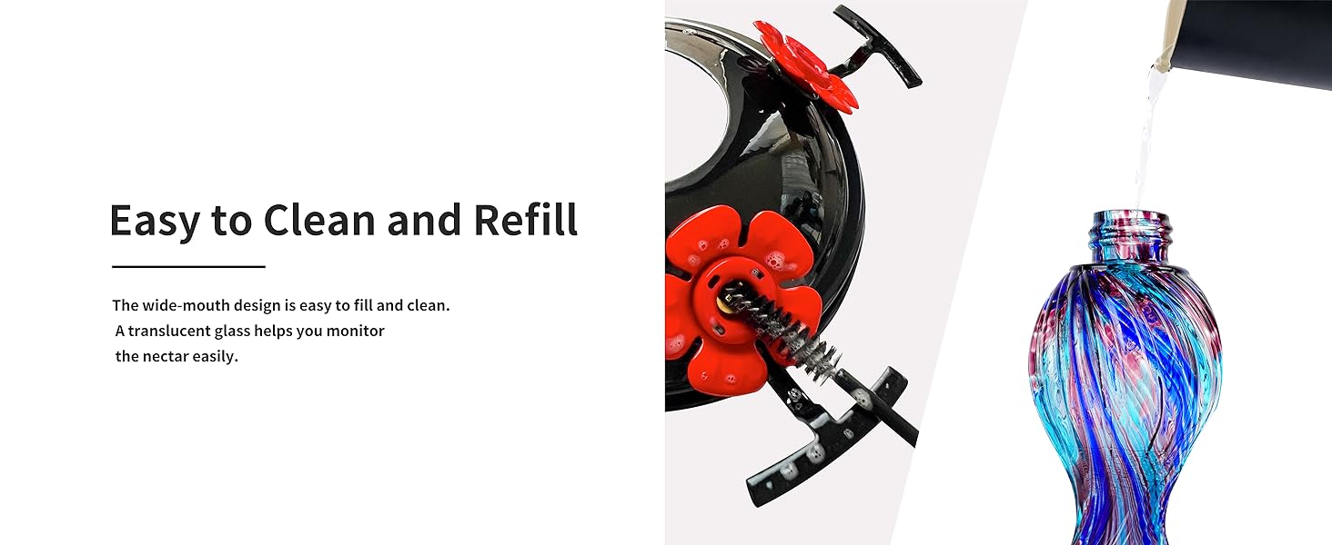 Easy to Clean and Refill