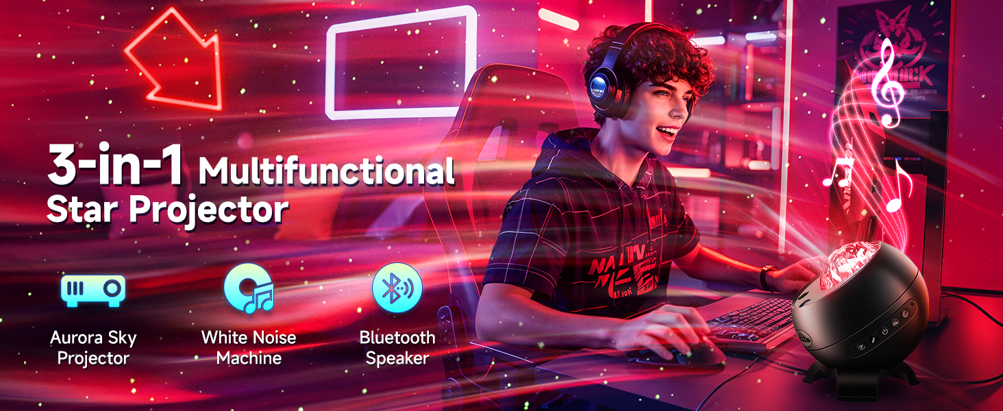 galaxy projector star projector galaxy light projector for bedroom northern lights projector aurora