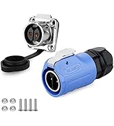 CNLINKO LP-20 Industrial Waterproof Connector IP68 Circular Connector Quick Plugging Aviation Con...