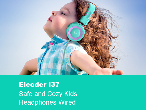 kids headphones for girls boys travel