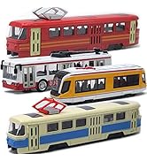 OTONOPI Toy Train Set Subway Bullet Train High Speed Locomotive Engine Die Cast Model Car for Kid...