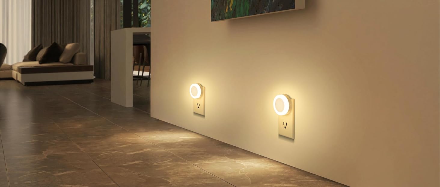 night light plug into wall