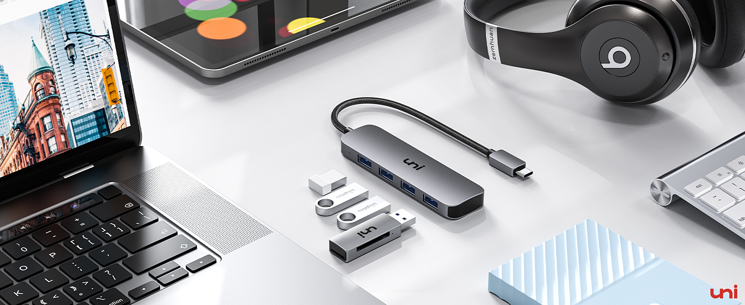 USB C to USB Hub 4 Ports