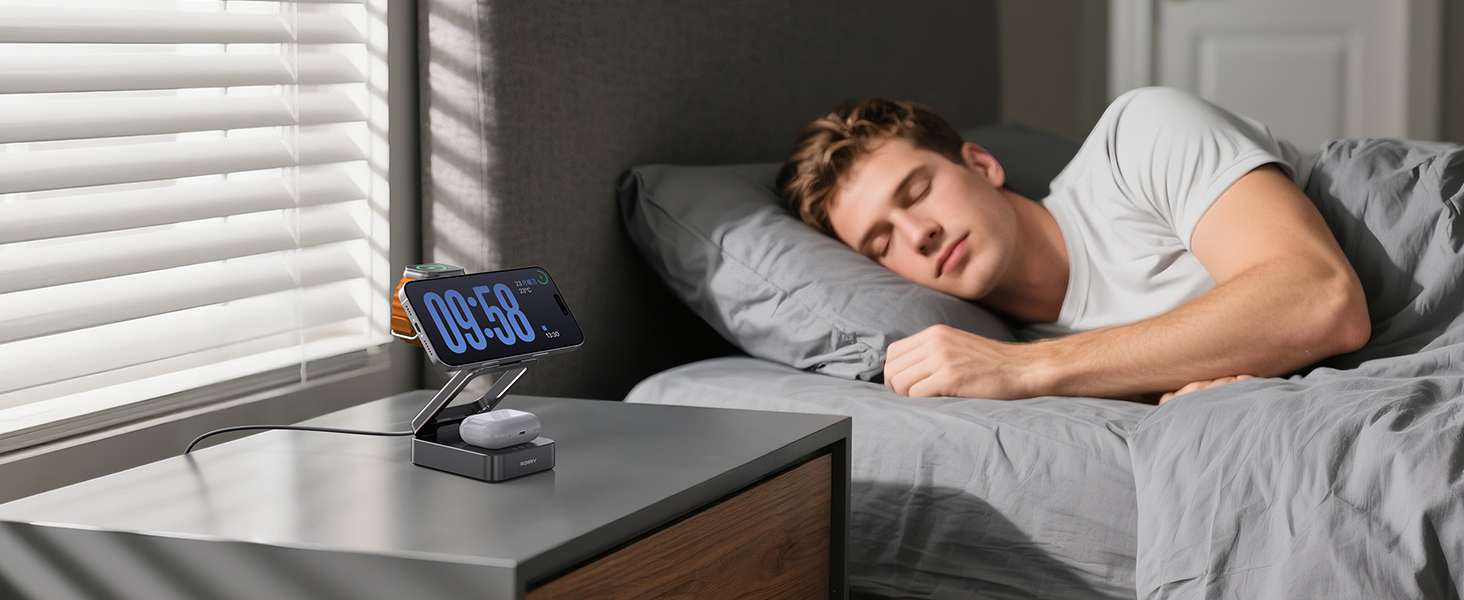 BEDSIDE WIRELESS CHARGER