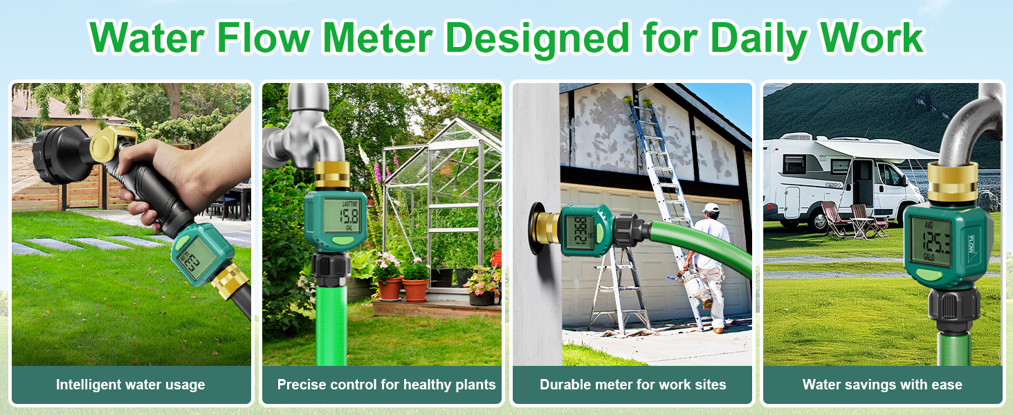 Water Flow Meter A+6