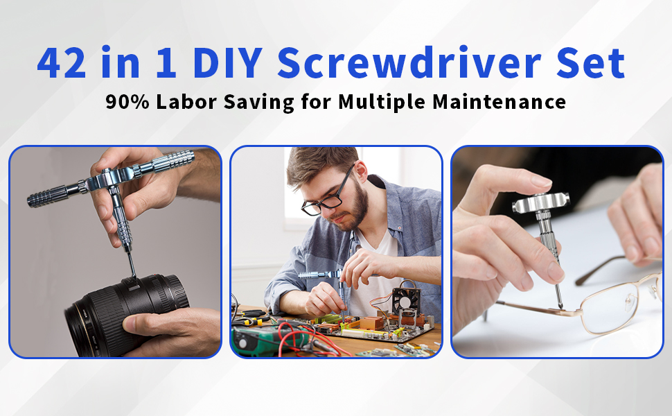Labor Saving Ratchet Screwdriver Set
