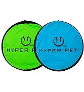 Hyper Pet Flippy Flopper Dog Frisbee Interactive Dog Toys (Flying Disc Dog Fetch Toy – Floats in ...