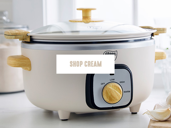 GreenLife, Ceramic Nonstick, PFAS-Free, Non-Toxic, Slow Cooker, Electrics