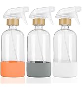 HOMBS Bamboo Glass Spray Bottle 3 Pack