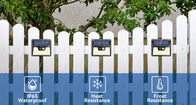 solar fence lights