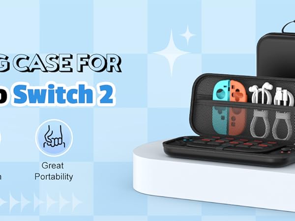 MoKo Carrying Case for switch 2