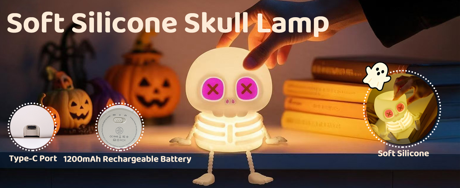 Skull Night Light