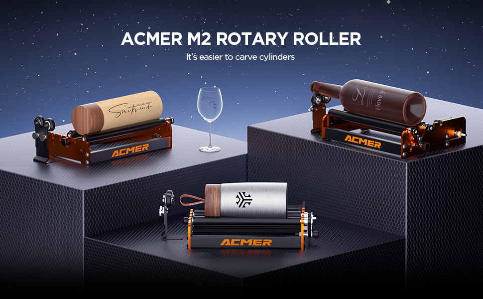 ACMER M2 Laser Rotary Roller