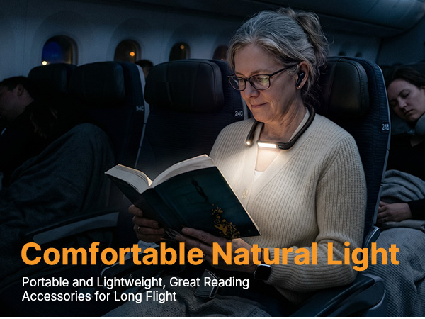 neck Light won&amp;amp;amp;#39;t disturbing a sleeping partner Enough light to read comfortably