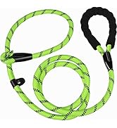 6 FT Dog Leash, Durable Dog Leash, Heavy Duty Rope Dog Leash, Strong Training Dog Leash with Comf...