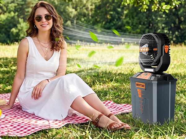 misting fan