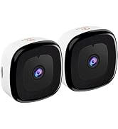 Girafit 3MP 2K Window Camera,2.4GHz&amp;5GHz WiFi Indoor Cameras for Home Security 2 Pack with ChroMa...