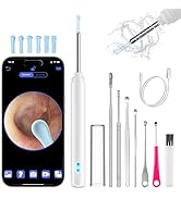 Ear Wax Removal, Ear Cleaner, Ear Wax Removal Tool with 1269P, Ear Camera Otoscope with Light, Ea...