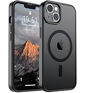 SUPFINE Magnetic for iPhone 14 Case & iPhone 13 Case (Compatible with MagSafe)(10 FT Military Gra...