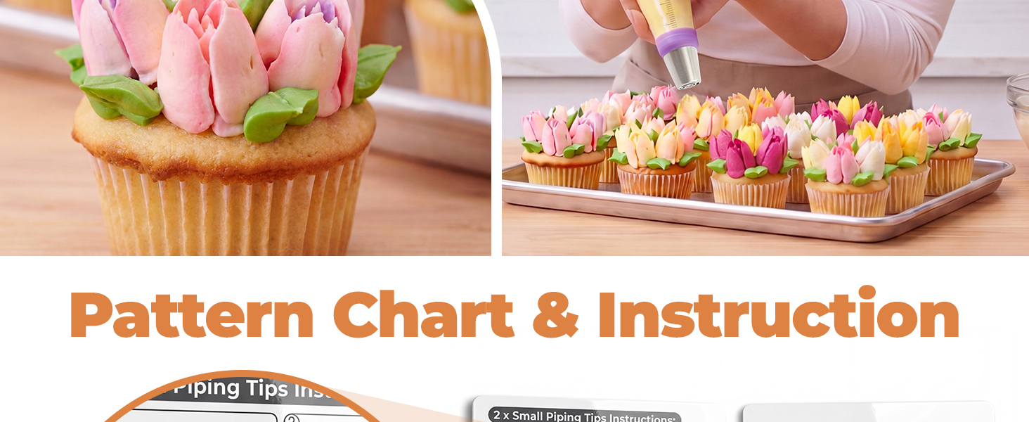 icing bags and tips set