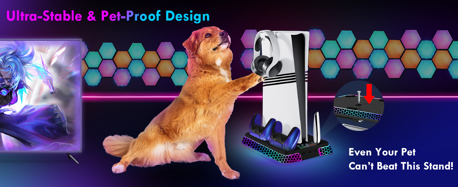 Ultra-Stable &amp;amp;amp; Pet-Proof Design