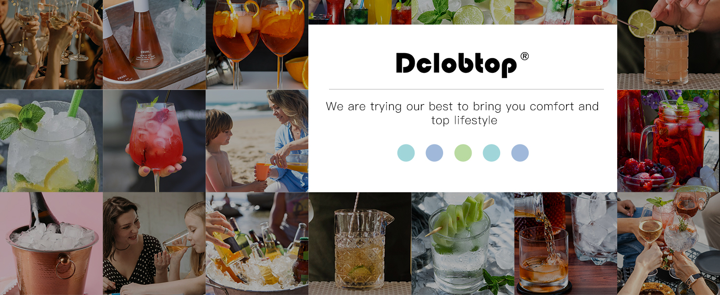 Enjoy the Ice with Dclobtop Ice Cube Tray