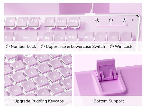 wired gaming keyboard keyboard light