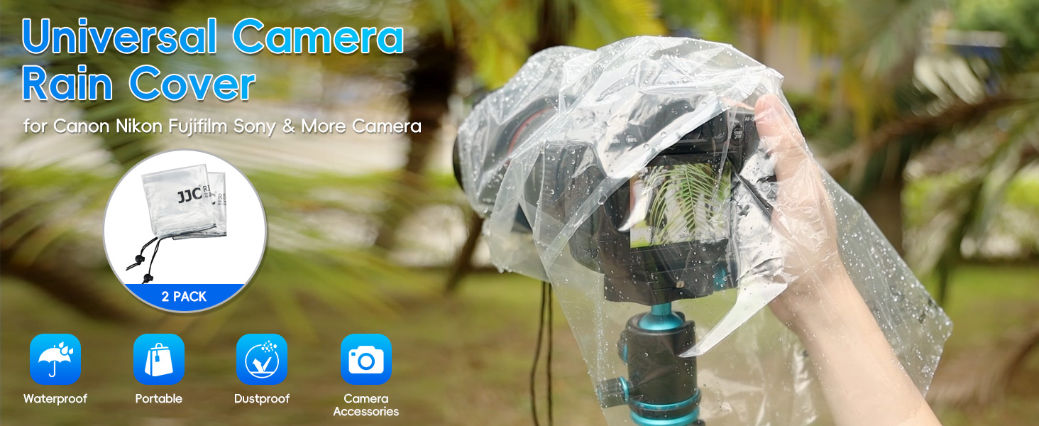 Camera Lens Rain Cover