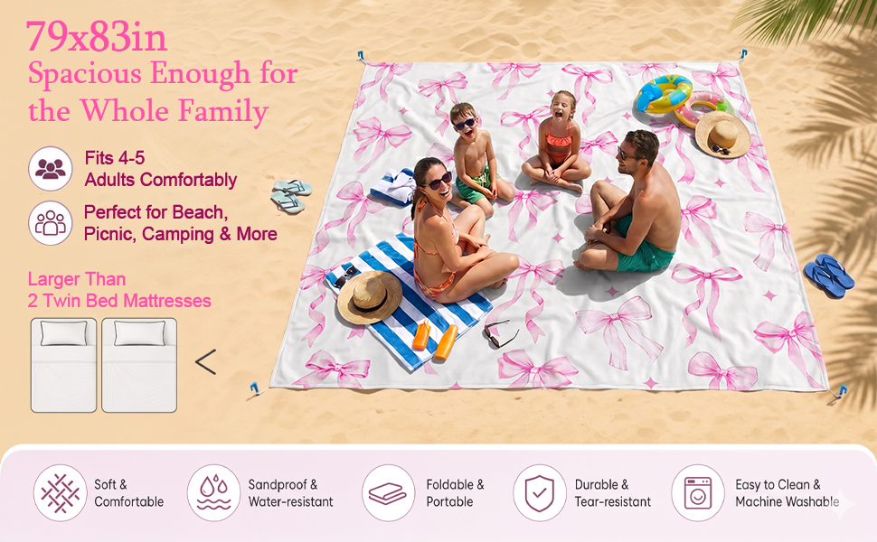 camping rug drying mat beach blanket waterproof sandproof beach blanket